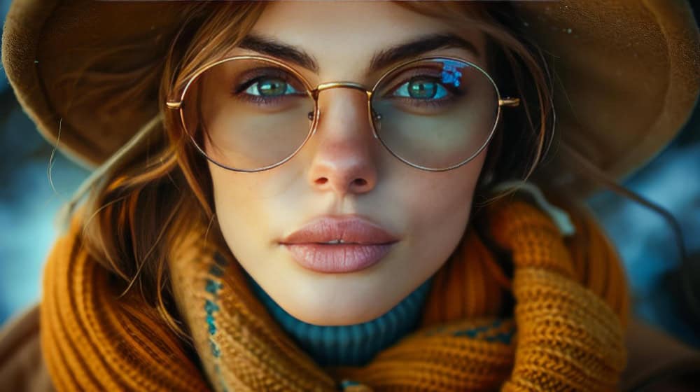 lentes pueden hacer ver a una persona mas atractiva