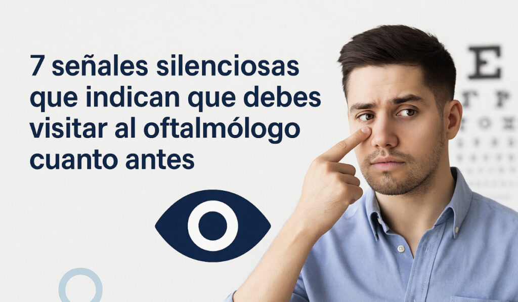 7 señales silenciosas que indican que debes visitar al oftalmólogo cuanto antes