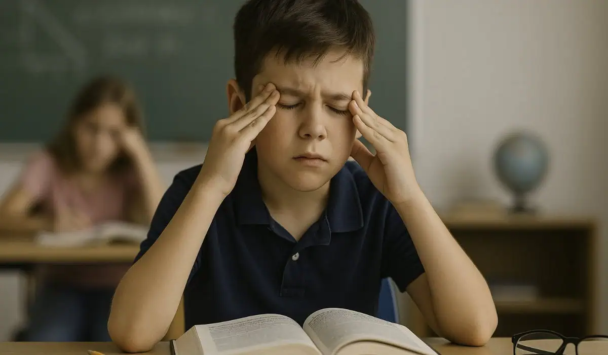 Factores de riesgo que aumentan la fatiga visual infantil 💡

Existen condiciones que incrementan la probabilidad de que los niños sufran cansancio visual:

Uso excesivo de pantallas: tablets, celulares y computadoras.

Iluminación inadecuada: leer en ambientes con poca luz.

Herencia genética: padres con problemas refractivos.

Falta de revisiones periódicas: ausencia de chequeos oftalmológicos anuales.

Los niños que combinan varios de estos factores tienen más posibilidades de requerir lentes a temprana edad.