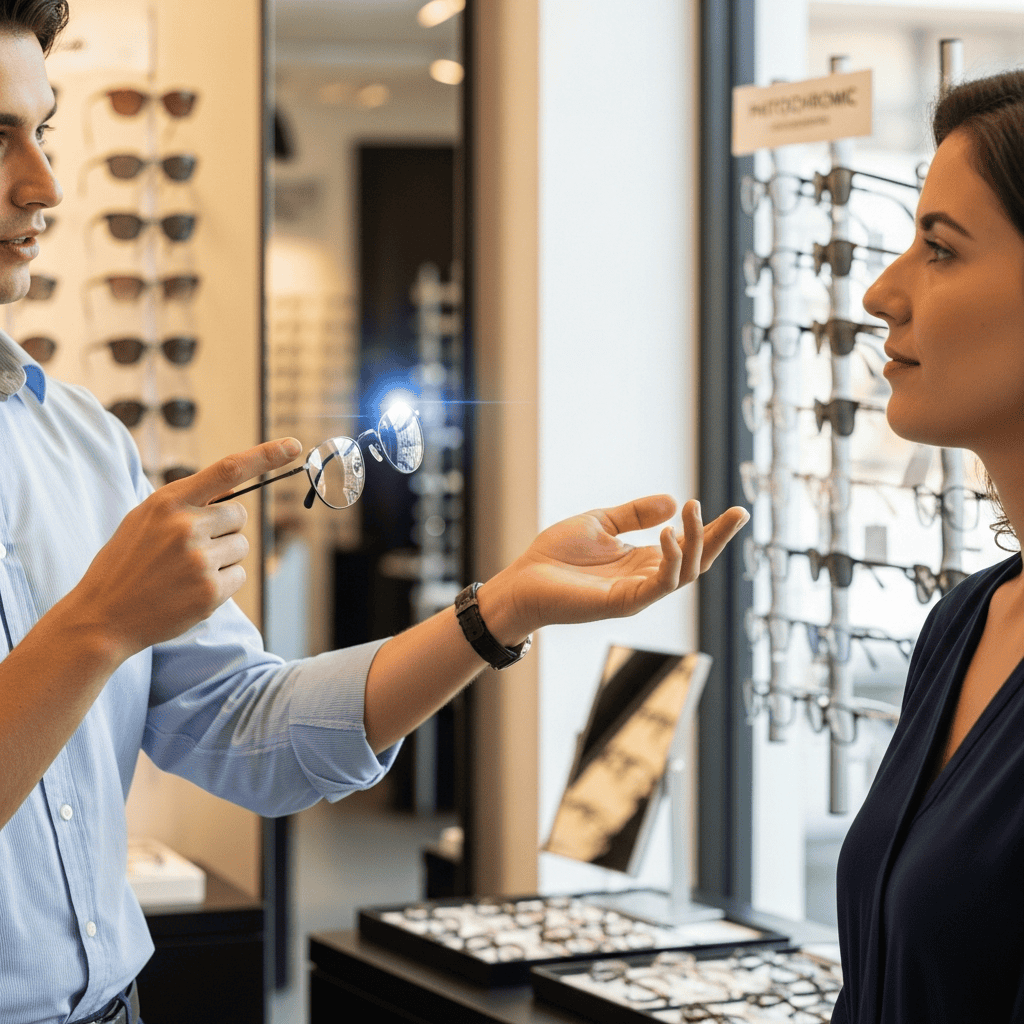 Argumentos de Venta Clave: Cómo Explicar el Funcionamiento de los Lentes Fotocromáticos a tus Clientes