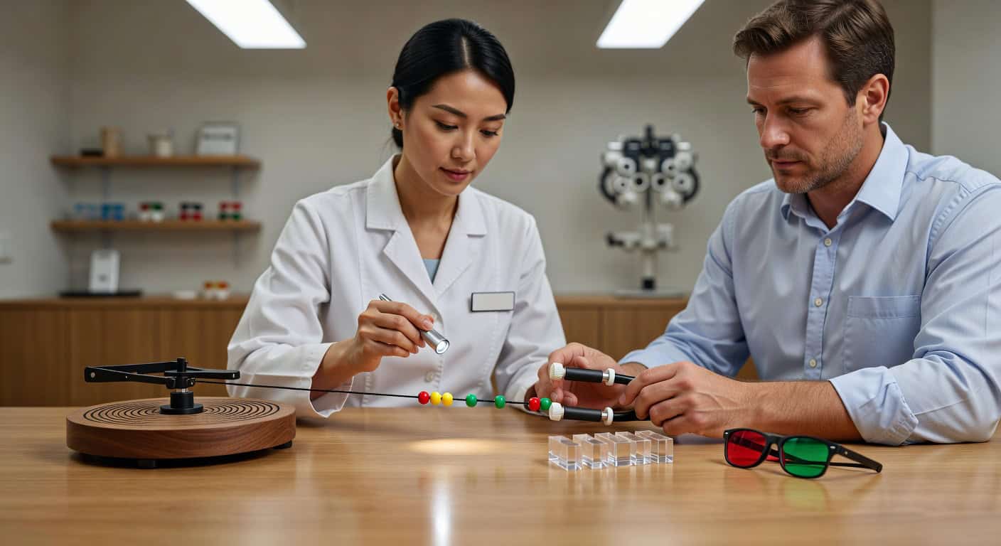 Protocolo de Terapia Visual para Ópticas: Ejercicios Clave para Recomendar a Pacientes resultado profesional