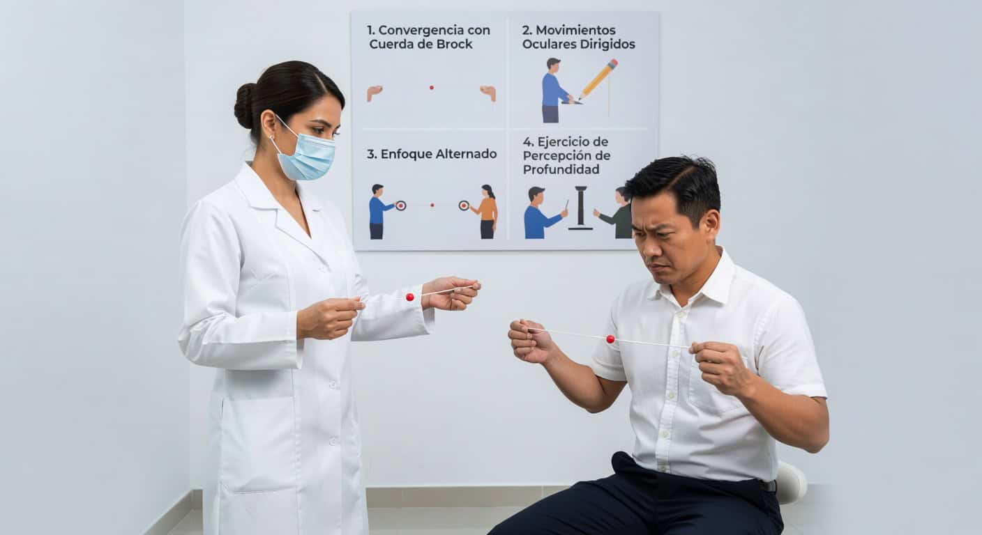 Protocolo de Terapia Visual para Ópticas: Ejercicios Clave para Recomendar a Pacientes