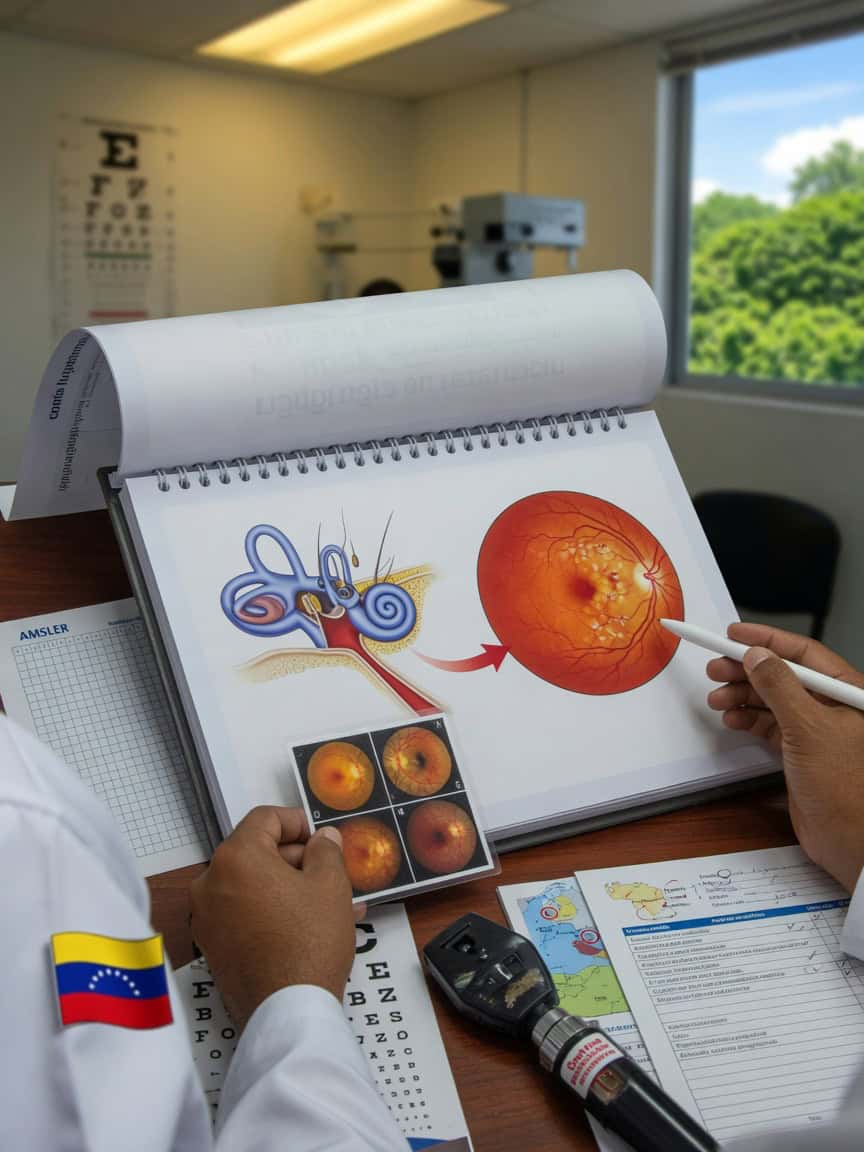 Guía Síndrome Usher: Claves Optometristas Oftalmólogos Venezuela