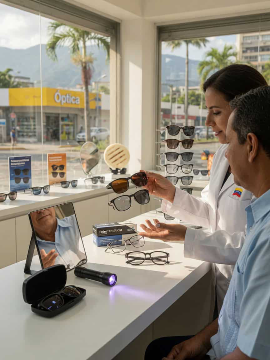 Lentes Fotocromáticos: Cómo Venderlos Ópticas Optometristas Venezuela