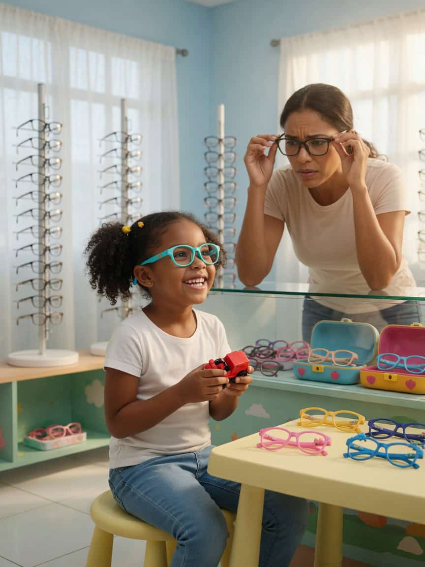 Lentes Infantiles: ¿Por qué tu óptica debe evitar diseños adultos?