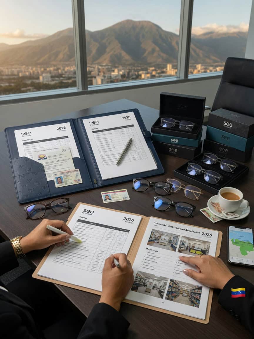 Conviértete en Distribuidor See Eyewear: Requisitos 2026 para Ópticas y Mayoristas en Venezuela