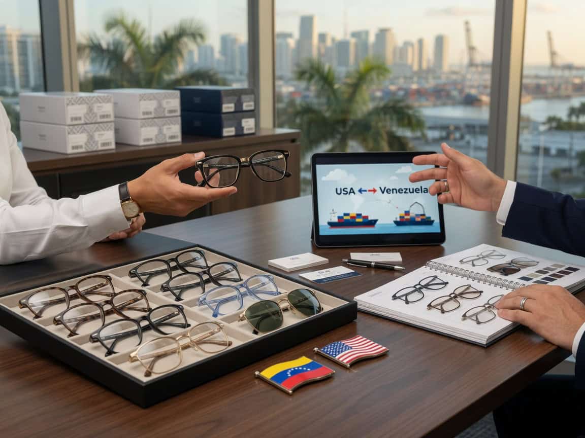 Distribución Premium See Eyewear: Mayoristas Visión EE.UU./Venezuela Buscan Alianzas Eficientes