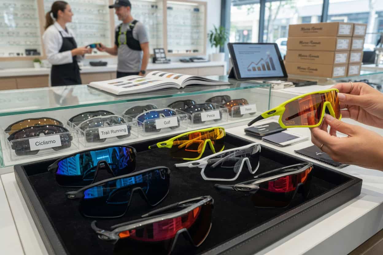 Marcos Premium See Eyewear: Cómo Ópticas Aumentan Ventas Lentes Deportivos Mayoristas